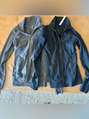 *LULULEMON* 2 zip ups - sizes 4 and 6